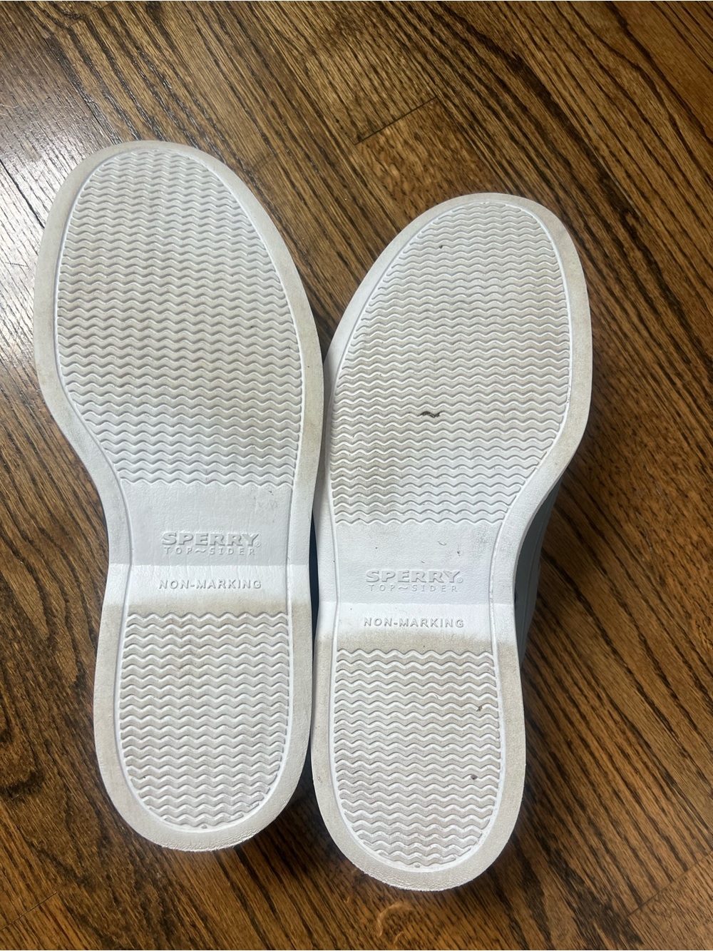 Sperry Men's Gray Slip-On Perforated Boat Shoes - Picture 4 of 11